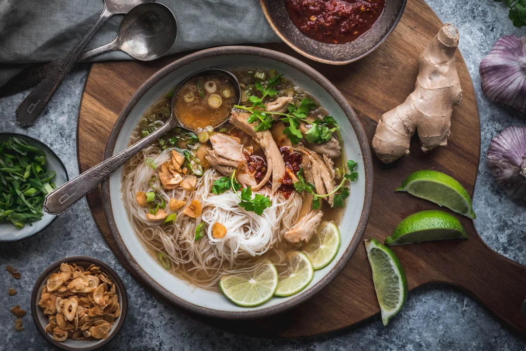 ginger chicken soup